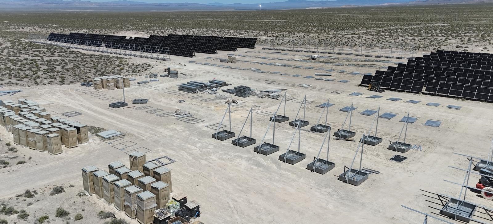 Suntomine Solar Farm in Tonopah, Nevada
