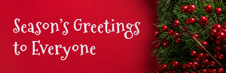 Felices fiestas a todos nuestros socios, clientes y colaboradores