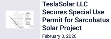 TeslaSolar LLC secures permit for Sarcobatus solar project