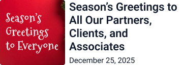 Season’s greetings message